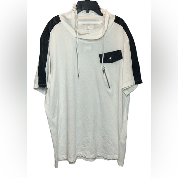 INC International Concepts Other - INC International Concepts White and Black Short Sleeve Tee